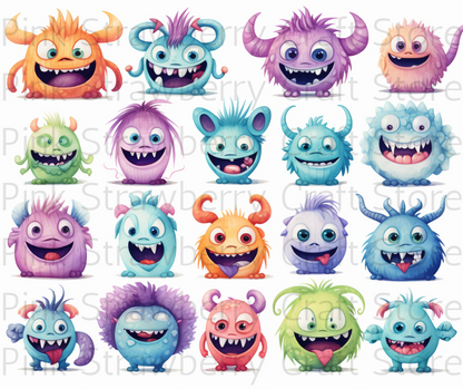 Monster Mash 135 Clipart Images