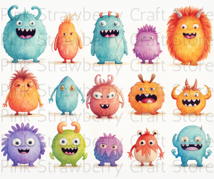 Monster Mash 135 Clipart Images