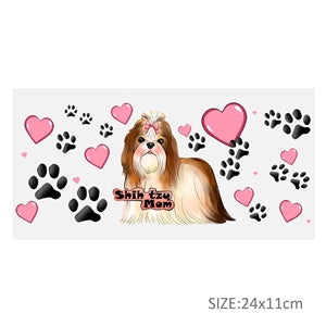 Shih Tzu Mom 160z Cup Wrap