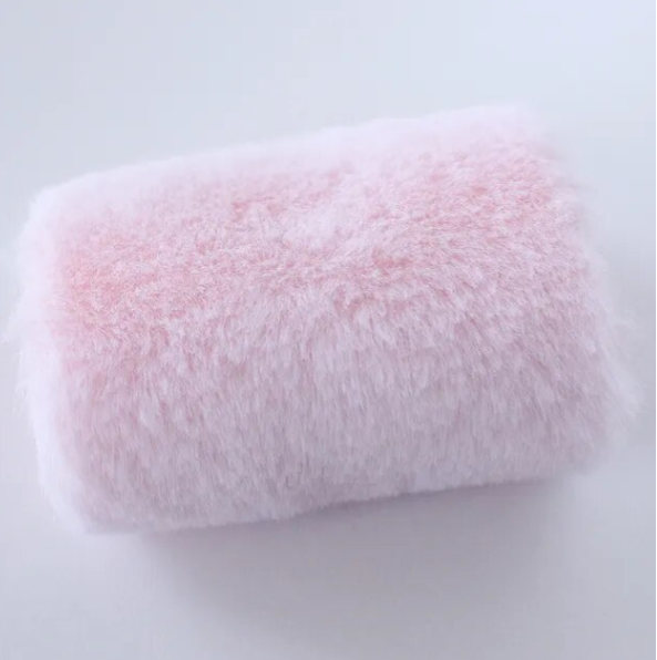 Fluffy Pink Pony Faux Fur