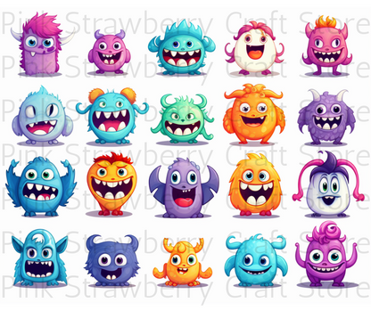 Monster Mash 135 Clipart Images