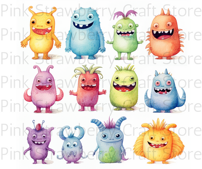 Monster Mash 135 Clipart Images