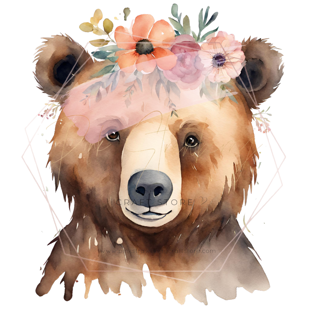 Floral Animals 45 Clipart Images