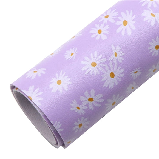 Purple Daisy Fabric Sheet