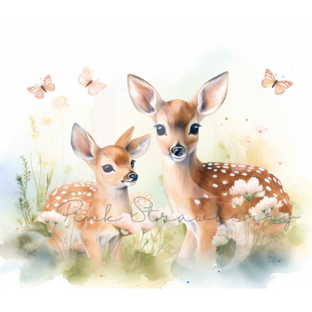 Fawn In Meadow