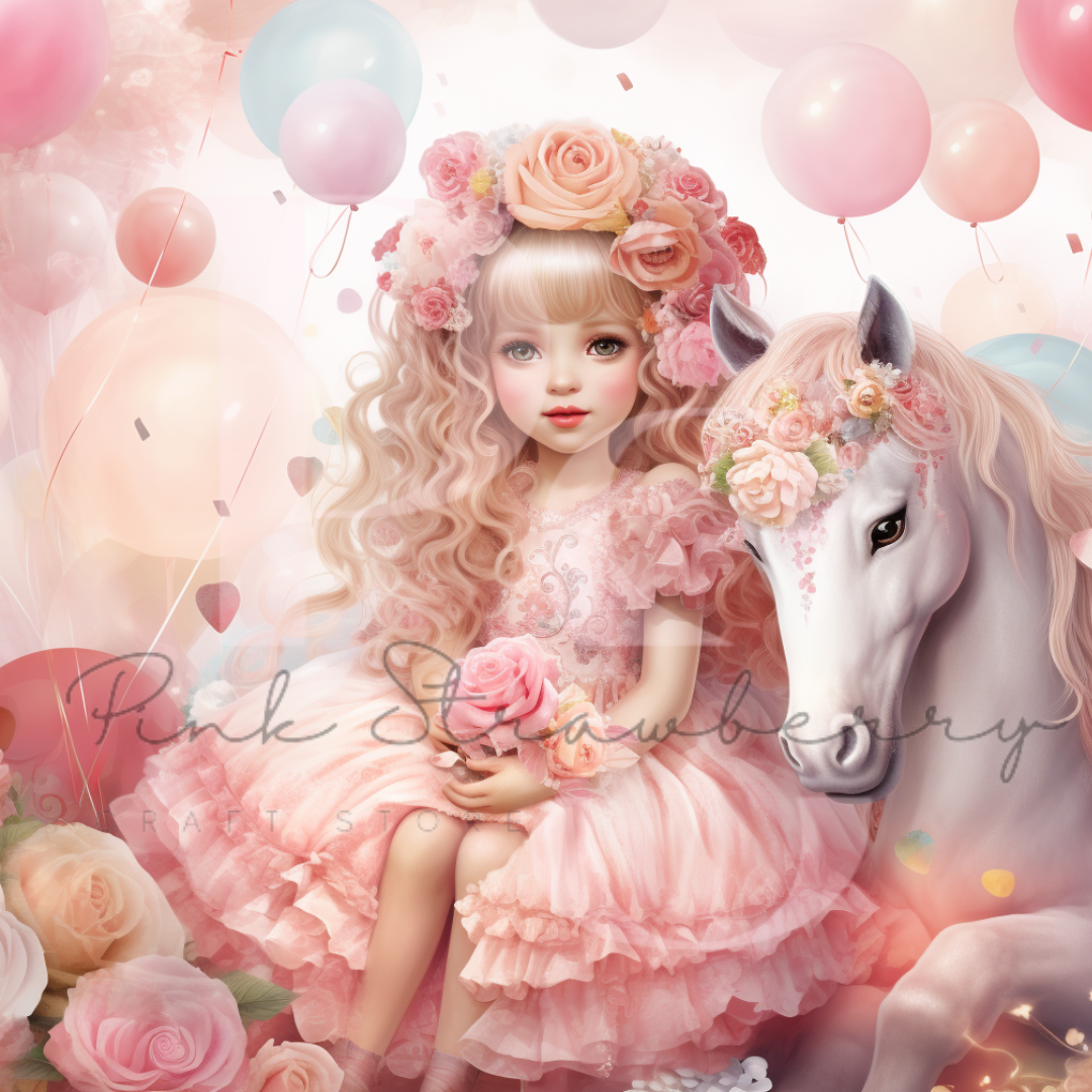 Vintage Doll & Pony