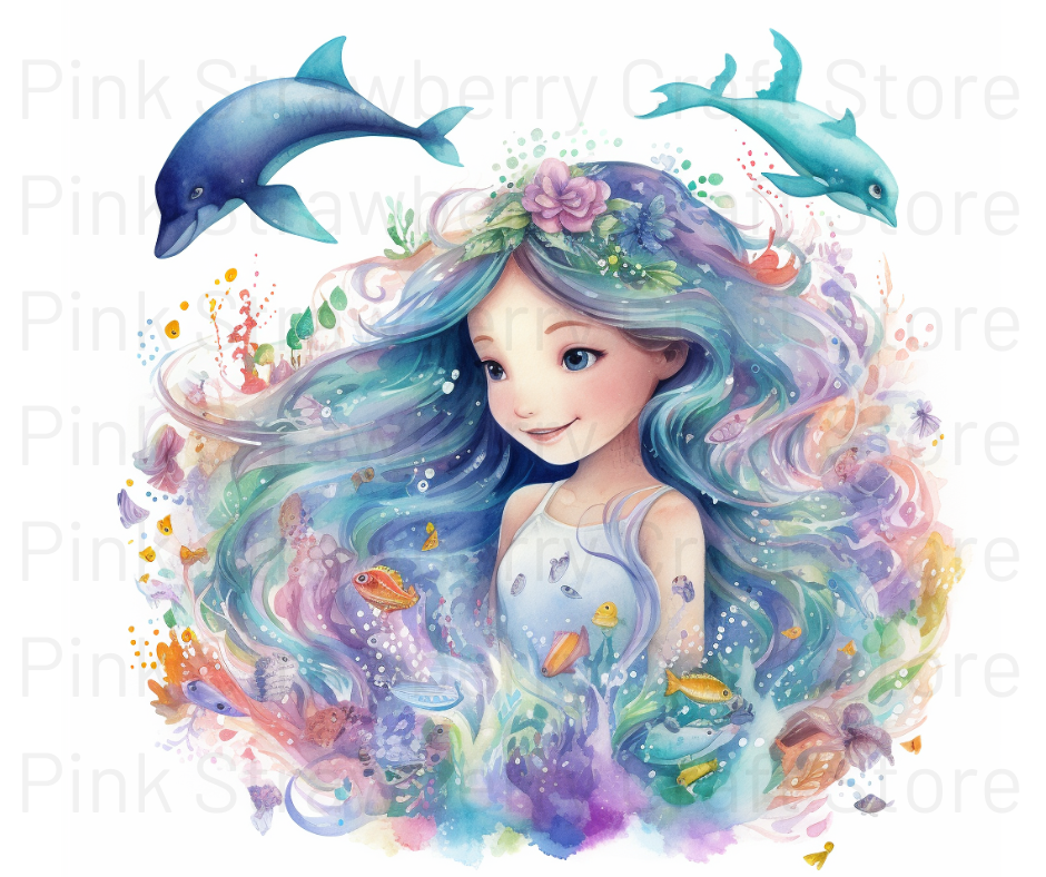 Pastel Mermaid