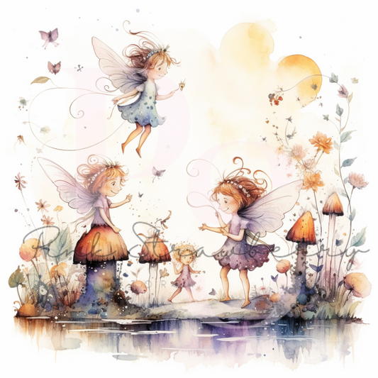 Enchanted Clipart Fairies