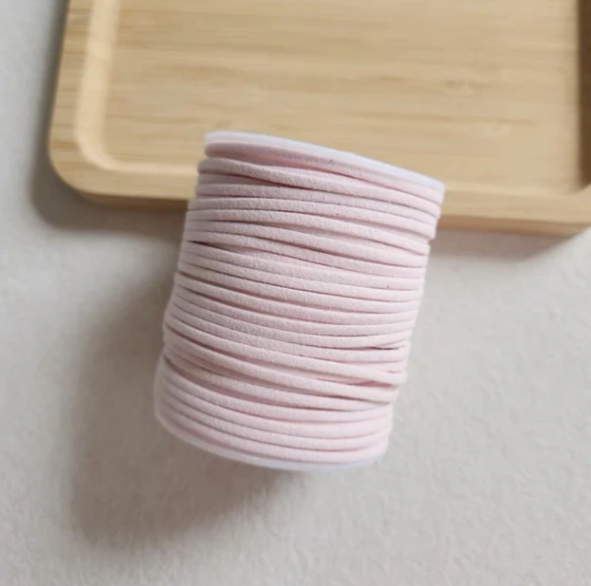 Soft Pink Suede Cord