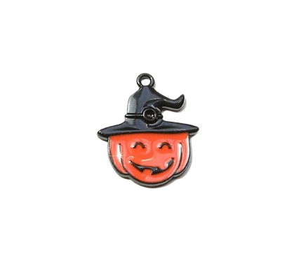 Spooky Pumpkin Charm