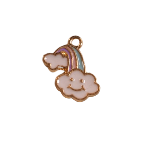 Rainbow Cloud Charm