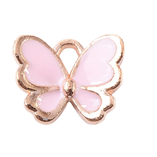 Pink Butterfly Charm