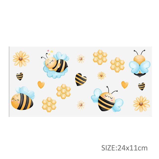 Happy Bee 160z Cup Wrap