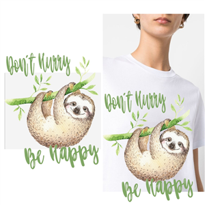 Don't Worry Be Happy Sloth