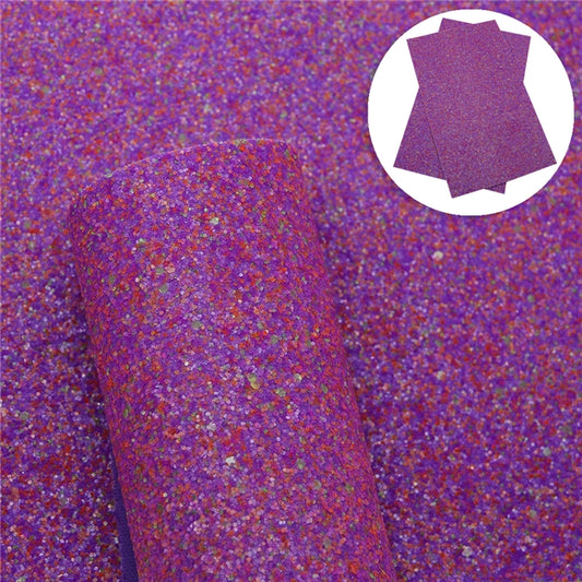 Fluorescent Purple Chunky Glitter