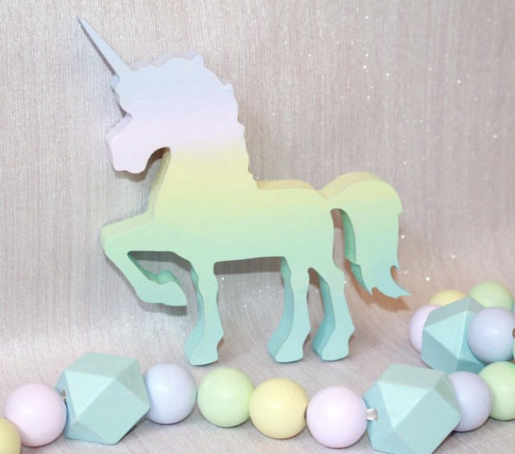 Ombre Rainbow Unicorn