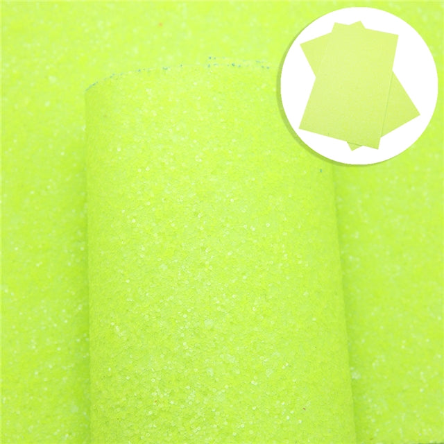 Fluorescent Light Green Chunky Glitter