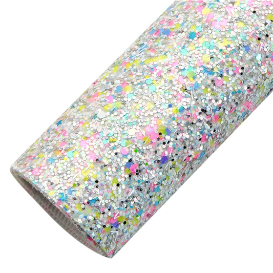 Candy Tails Chunky Glitter Fabric Sheets