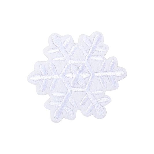 Snowflake Embroidery Patch