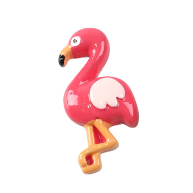 Pink Flamingo Flat Back Embellishment