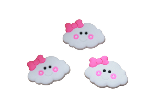 Happy Clouds Flat Back Embellishment