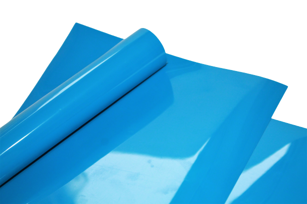 Plain Blue HTV