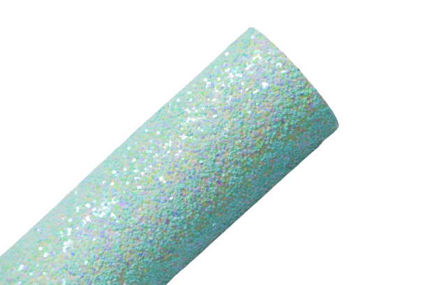 Icicle Waves Chunky Glitter Fabric Sheets