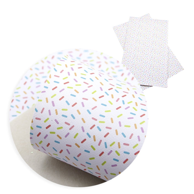 Sprinkles Faux Leather Fabric Sheets