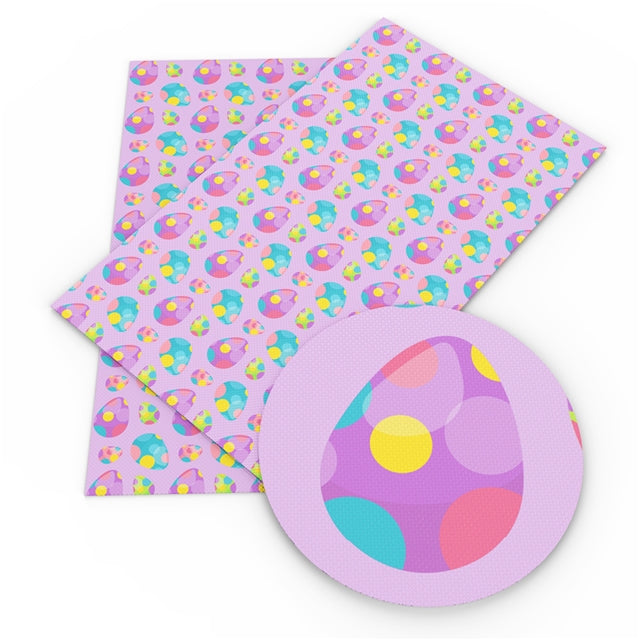 Everythings Eggcellent Faux Leather Fabric Sheets