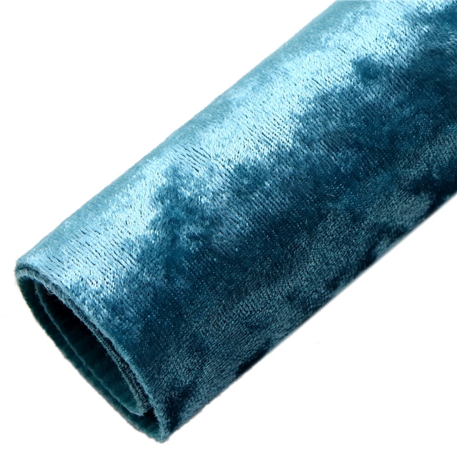 Teal Velvet Fabric