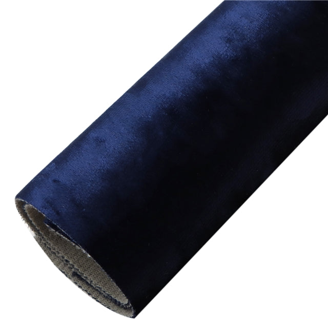 Navy Velvet Fabric